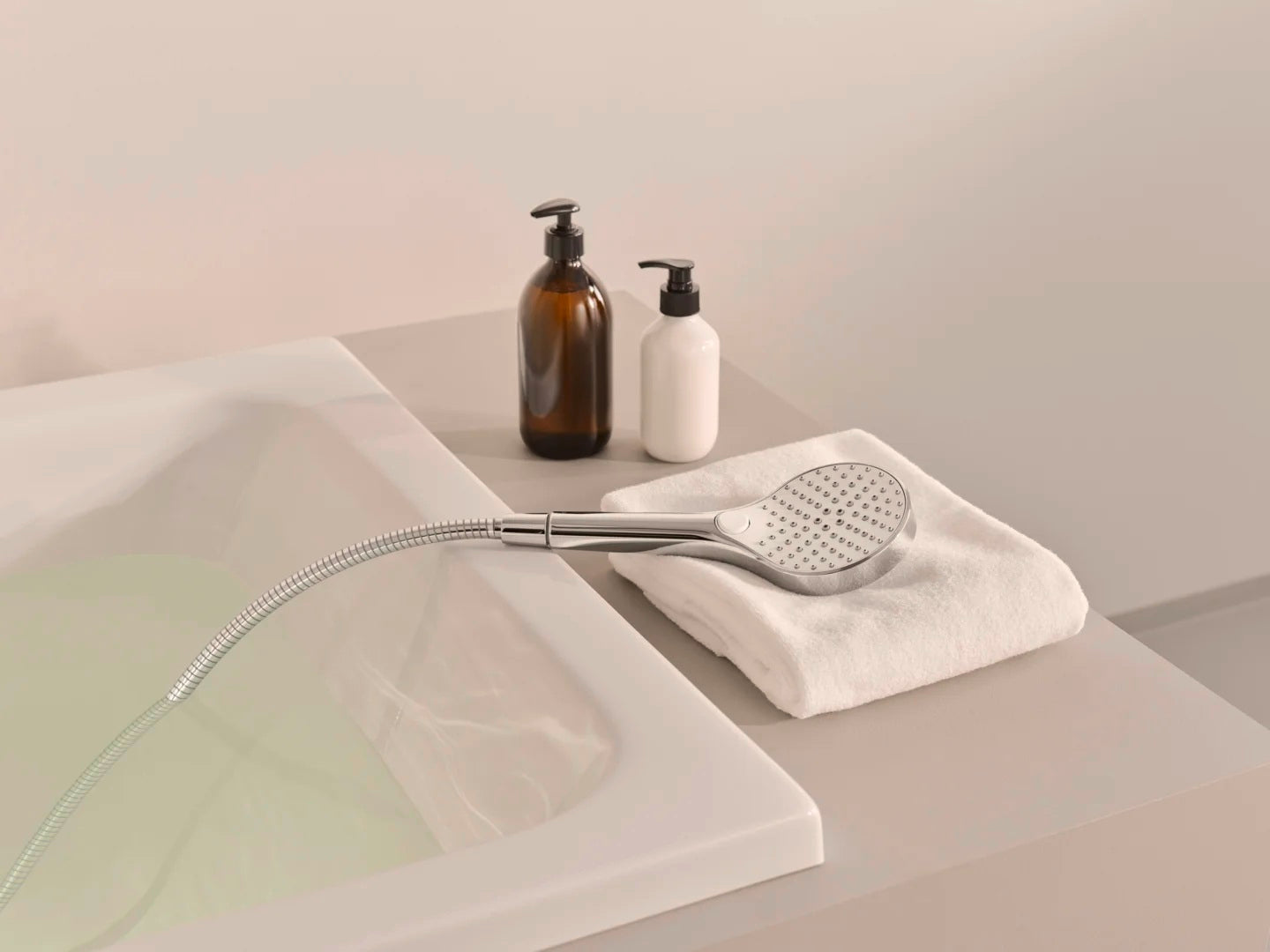 HANSA HANSAVIVA Handbrause 44330300 - 3 Strahlarten, Chrom
