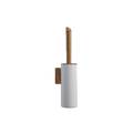Toilettenbürste FIRELINE WANDHALTERUNG Set (mit Deckel) - weiß