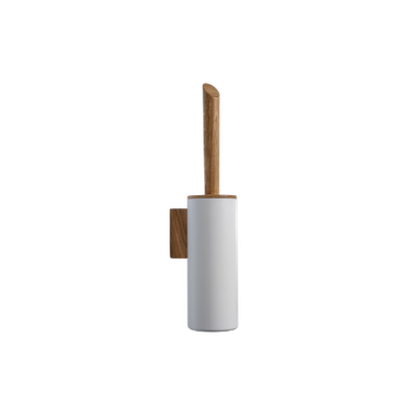 Toilettenbürste FIRELINE WANDHALTERUNG Set (mit Deckel) - weiß