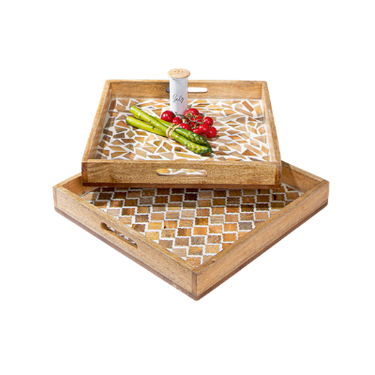 Tablett quadratisch „Taverno“