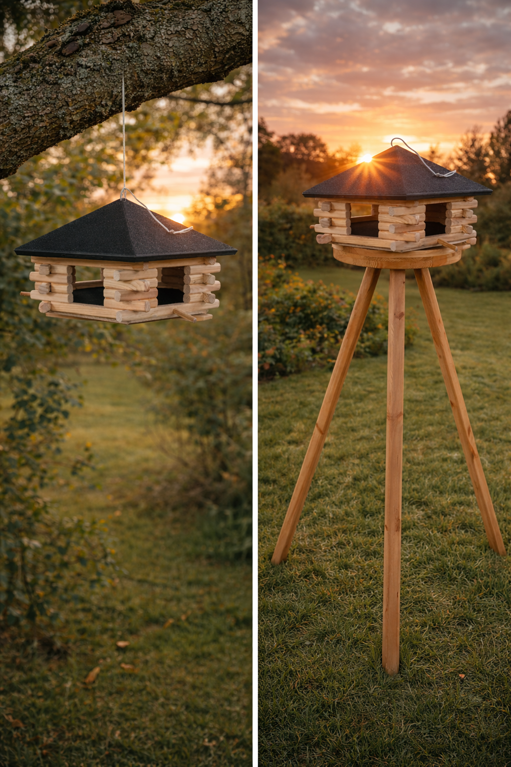 Blockbohlenfutterhaus Deluxe