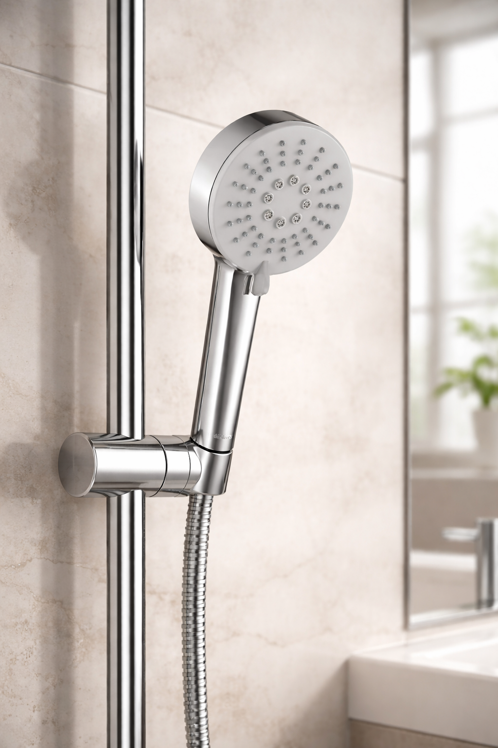 HANSA HANSABASIC Handbrause 55620100 - 3 Strahlarten, Chrom