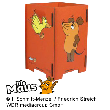 Papierkorb- die Maus
