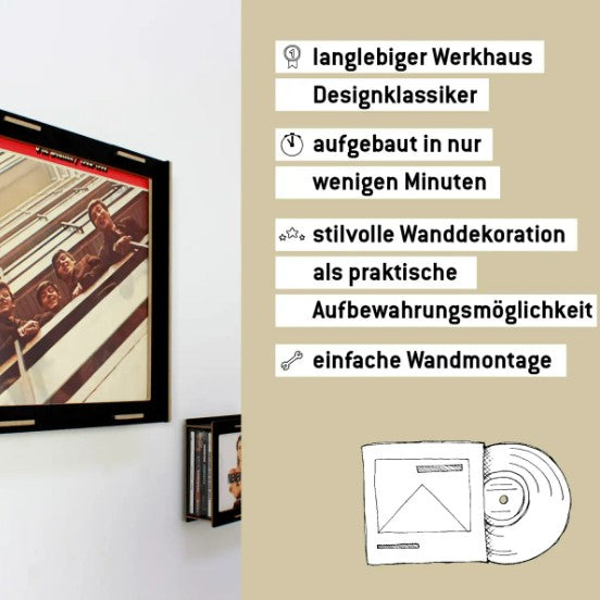 LP Cover-Frame-Bilderrahmen