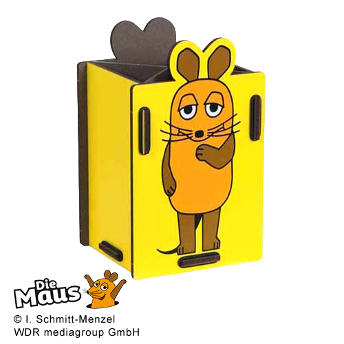 Stiftebox- die Maus