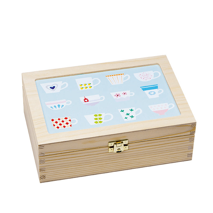 Teebox Tassenmuster